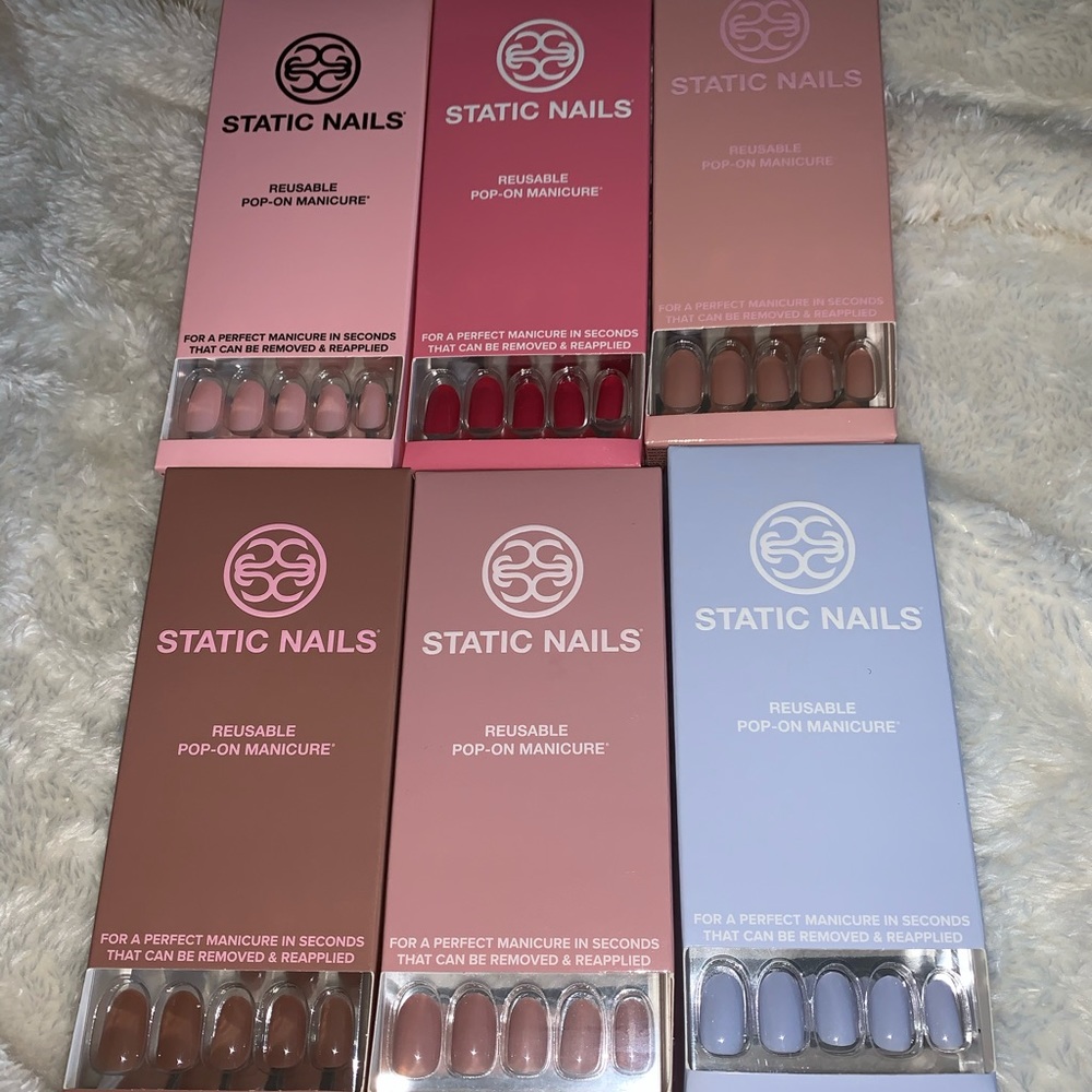Brand new static press on nails.